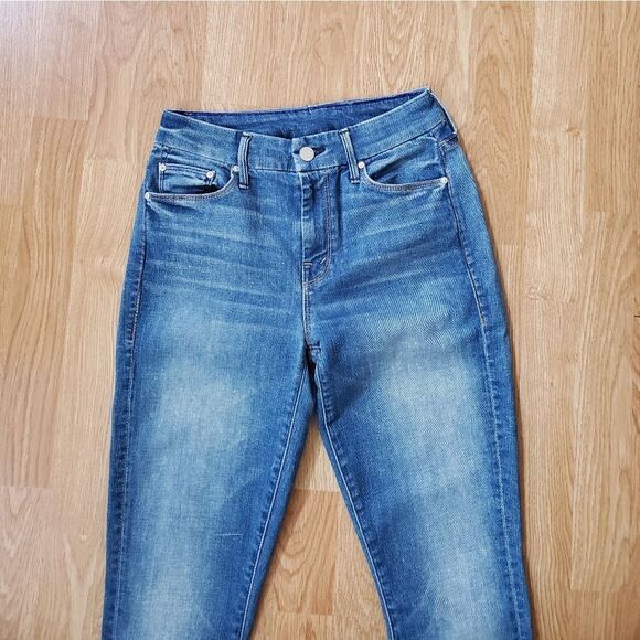 Mother Jeans The Looker Ankle Fray Jeans in Birds of Paradise Color Sz 24x28 - Picture 3 of 11